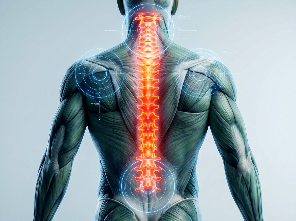 Ultra HD AI Musculoskeletal Digital Twin Body Map